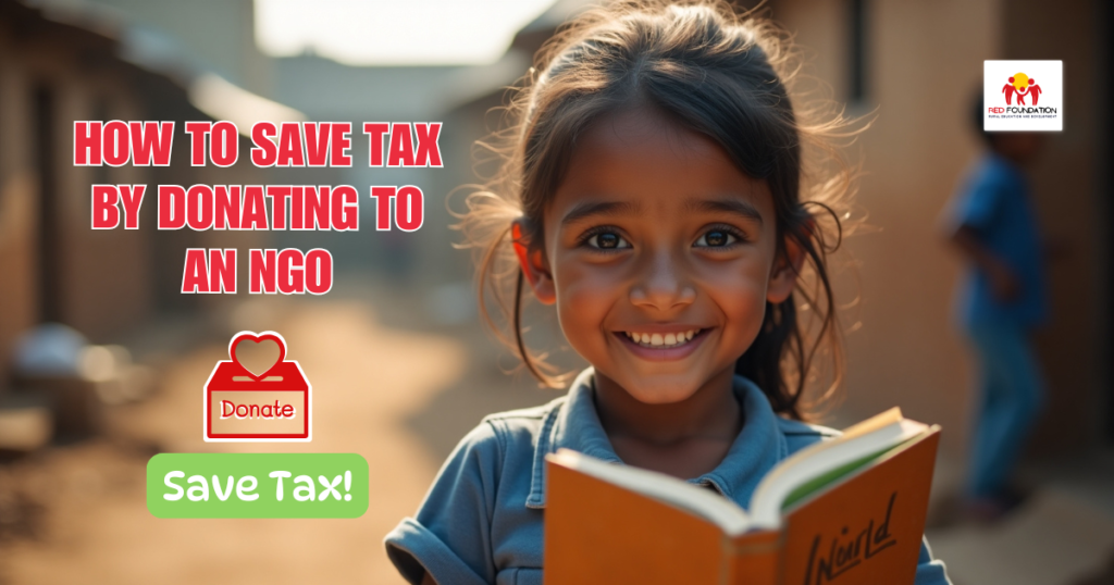 How to Save Tax by Donating to an NGO